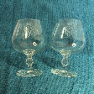 Crystal Brandy or Cognac Snifter.  Set of 2